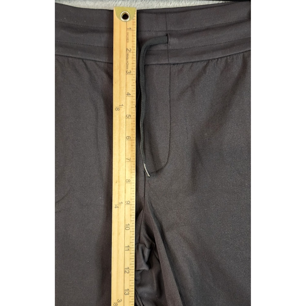 Athleta Highands Hybrid Trek Jogger Pants Womens Size 8 Black Zip Pockets - Picture 5 of 13